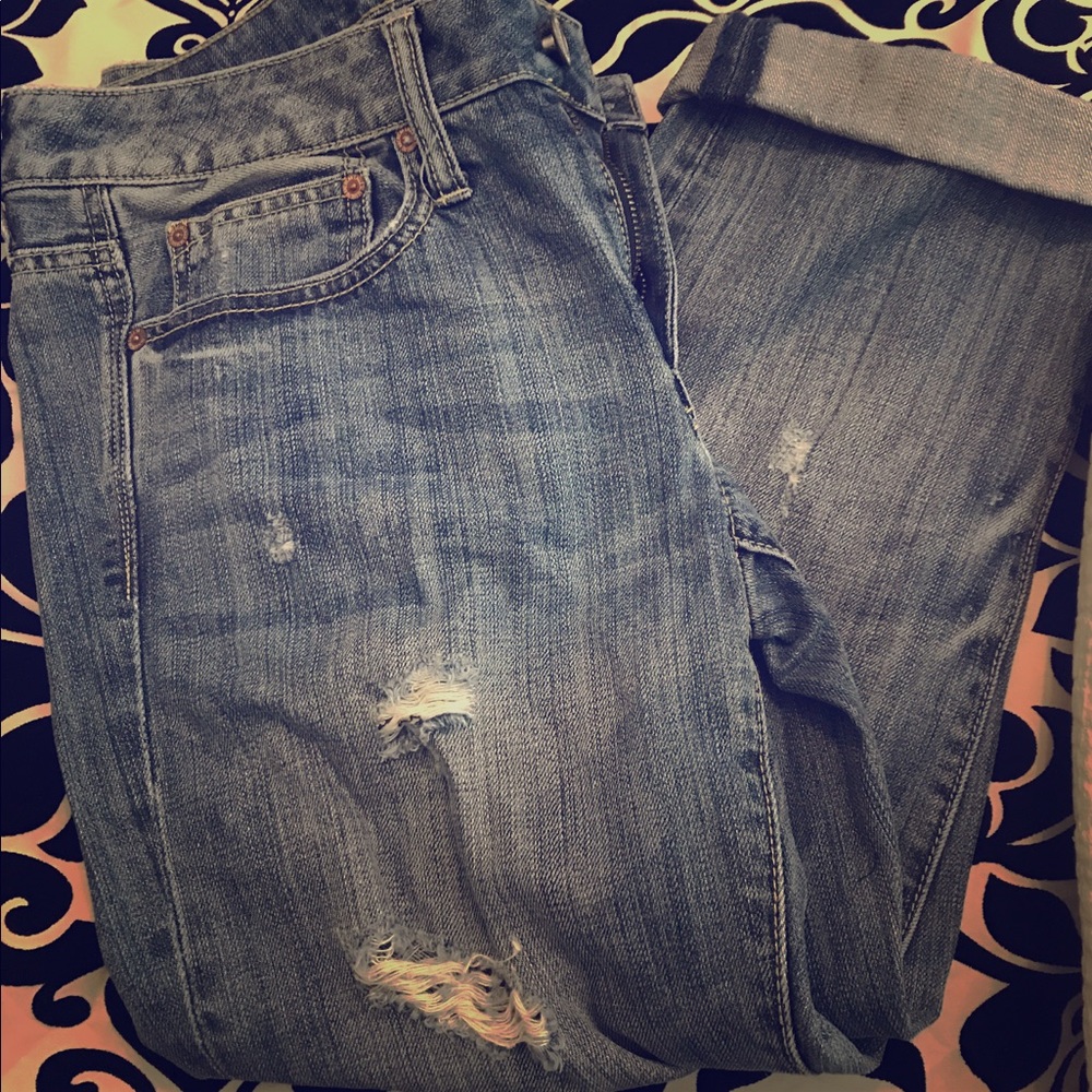 Cropped Boyfriend jeans