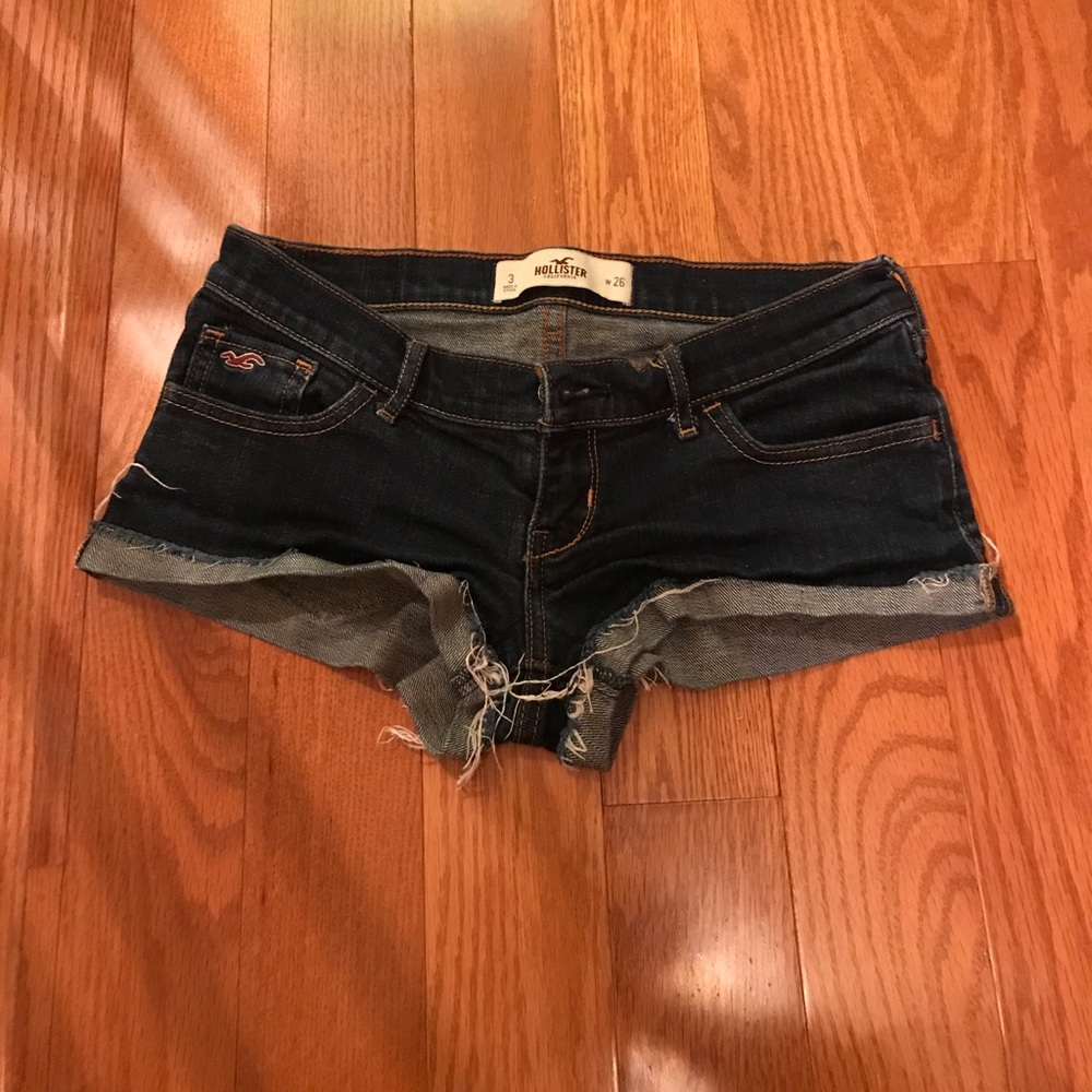 Hollister jean shorts