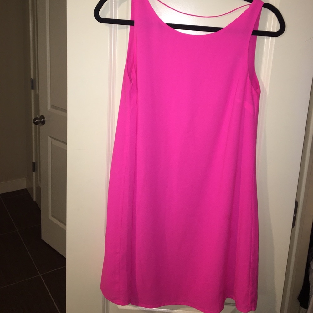 Tobi hot pink dress