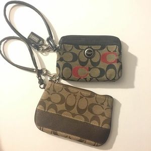 Coach Wristlets