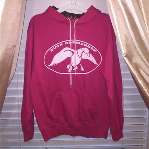 Hot Pink Duck Commander Sweatshirt