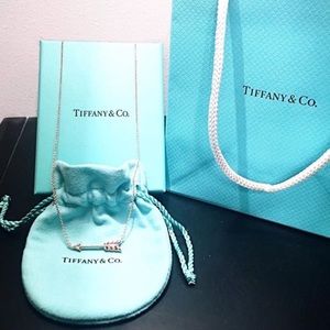 Rose Gold Tiffany and Co. Arrow Necklace