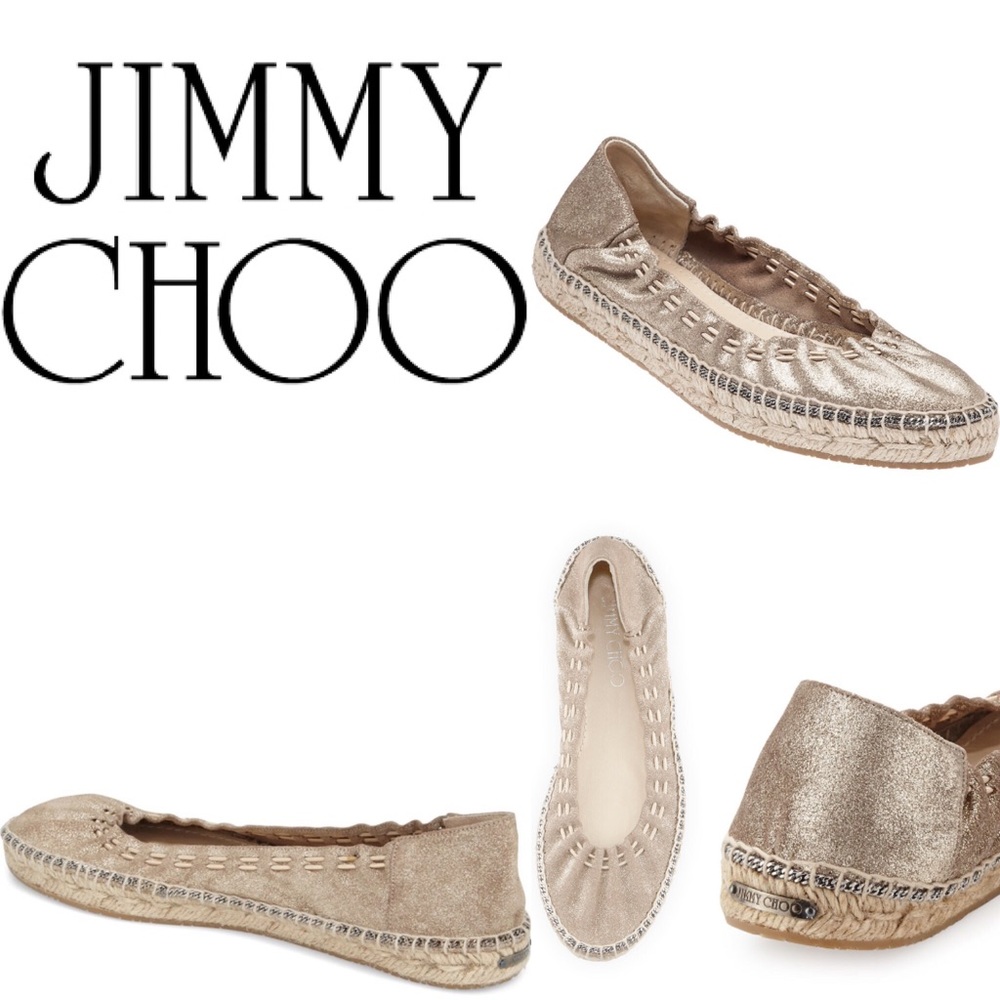 ♦️Donating in 3 days♦️ Jimmy Choo Deena Esp Flat