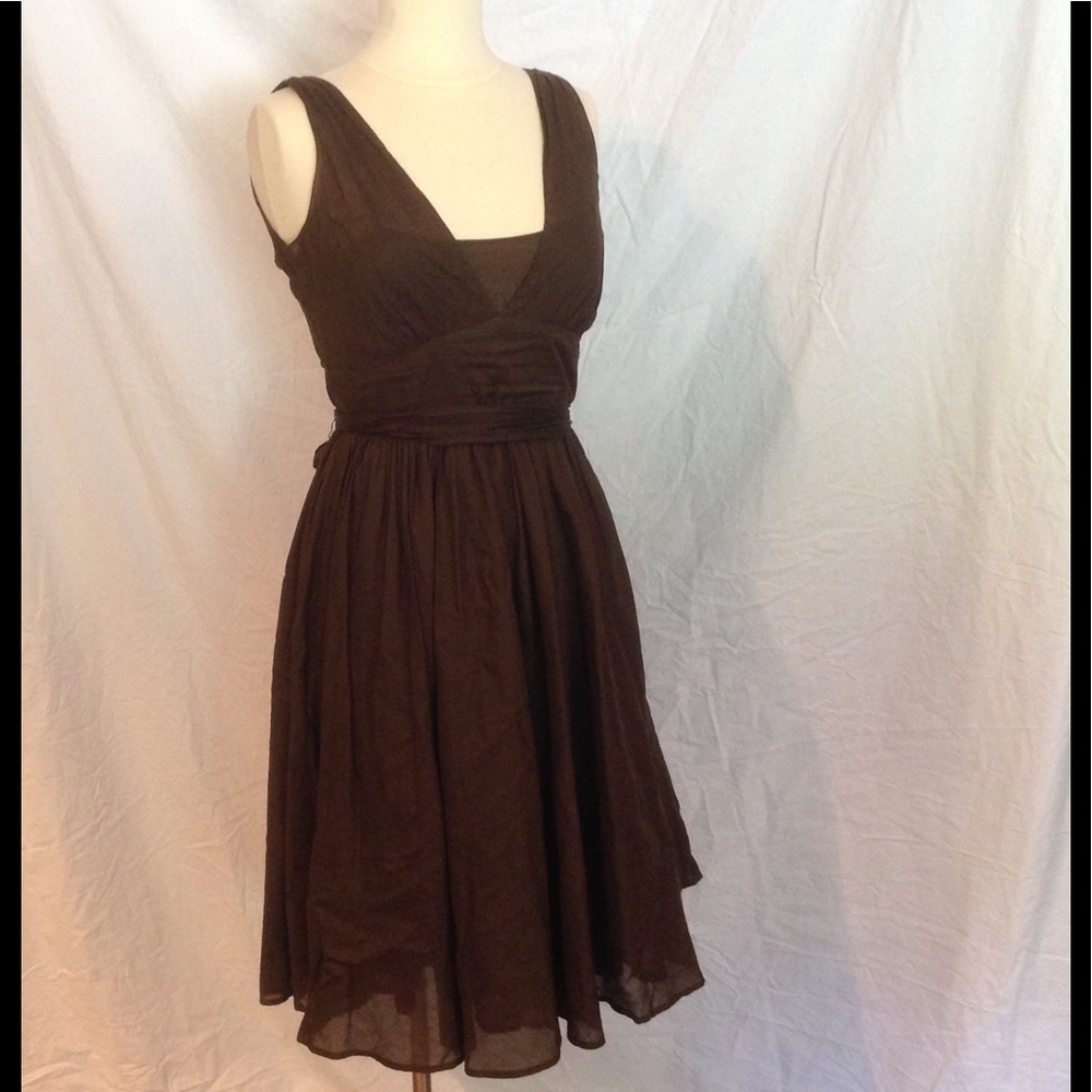 Calvin Klein Brown Sun Dress