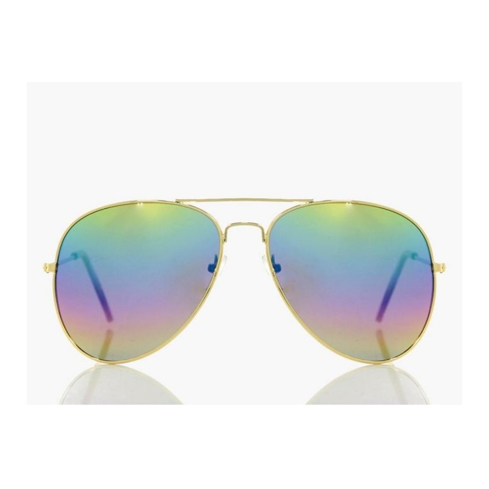 Rainbow Ombre Sunglasses EUC