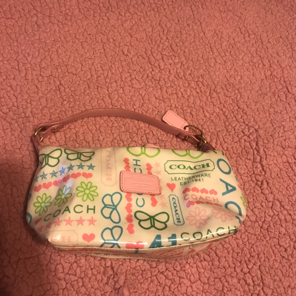 Small Authentic Coach Handbag