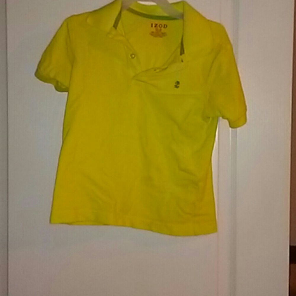 Yellow Izod Shirt