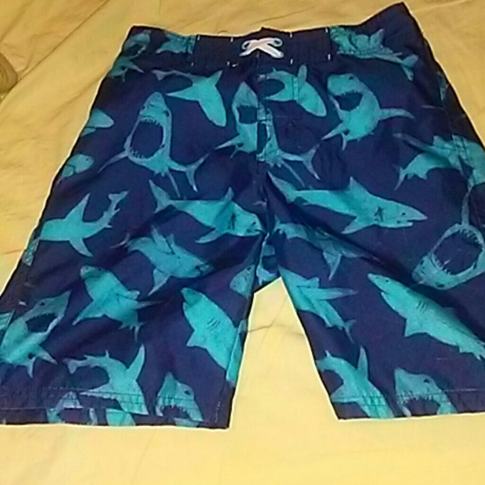 Blue Shark Swimming Shorts