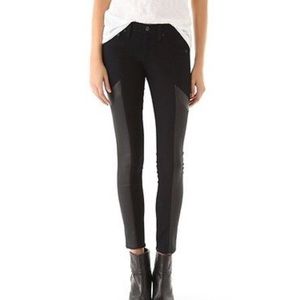 Rag & Bone Midnight Grand Prix Motocross Skinny