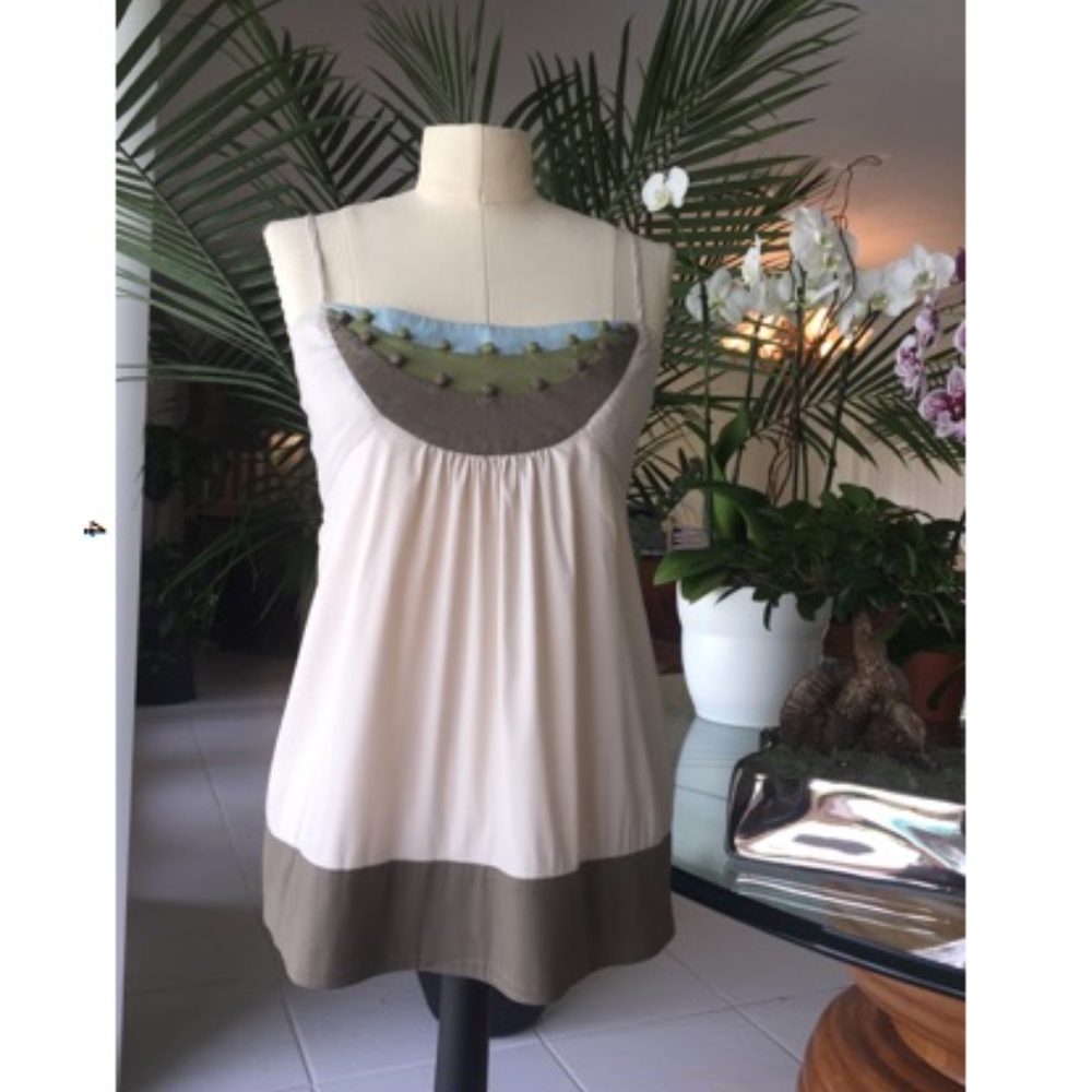 BCBG MAXAZRIA Cotton Camisole