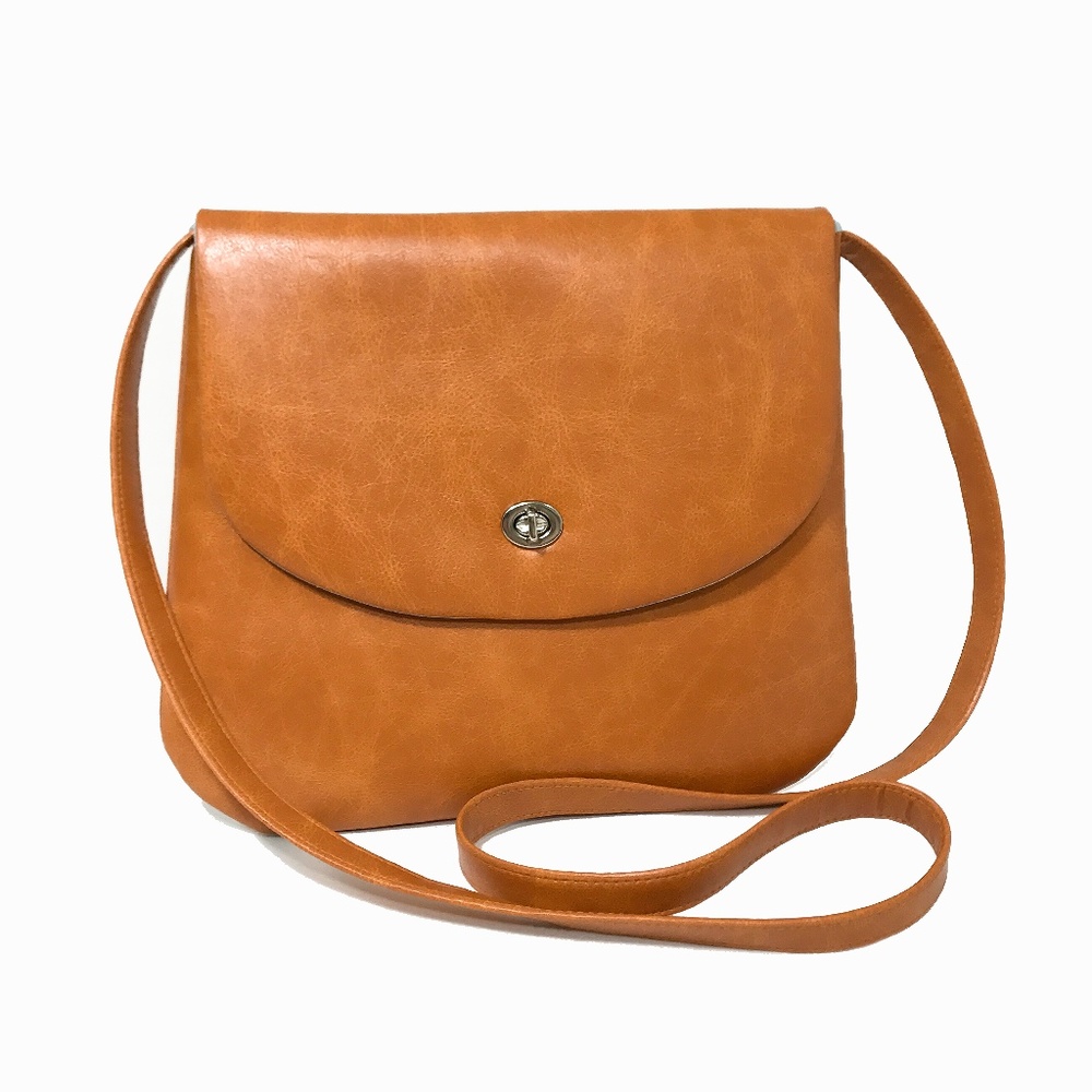 Chestnut Simple Crossbody Pouch