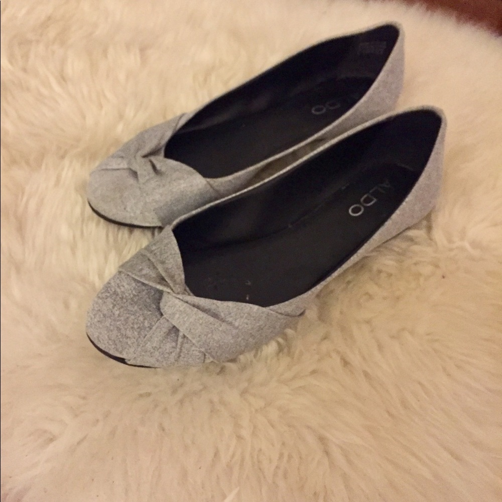 Grey Aldo flats