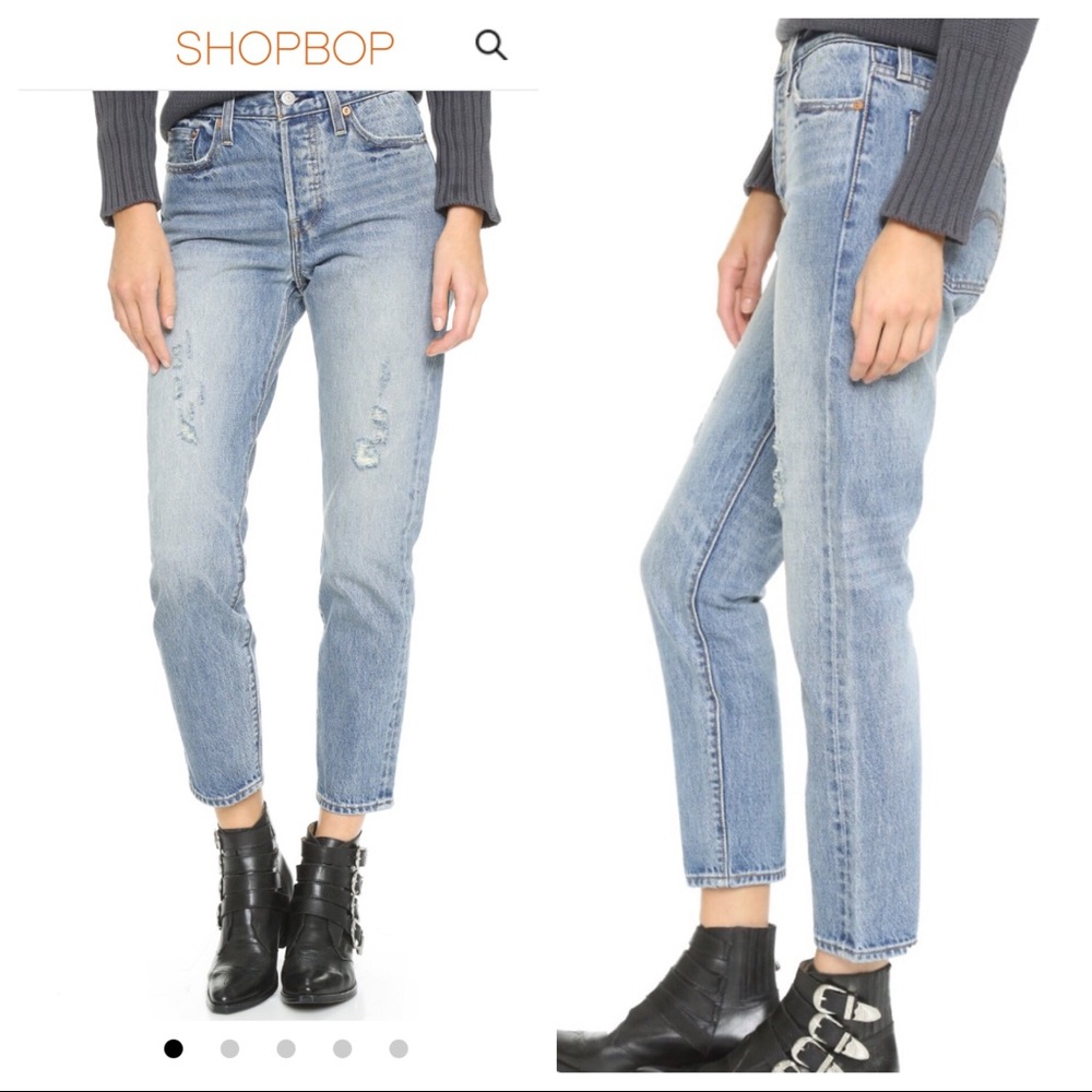 Levi's wedgie icon jeans denim sz 25 boyfriend