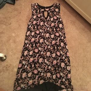 Patterned shift dress
