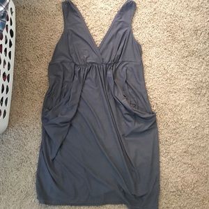 Flattering grey dress
