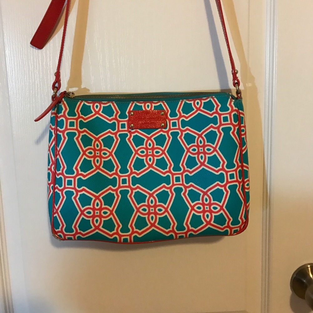 Kate spade multicolor crossbody purse