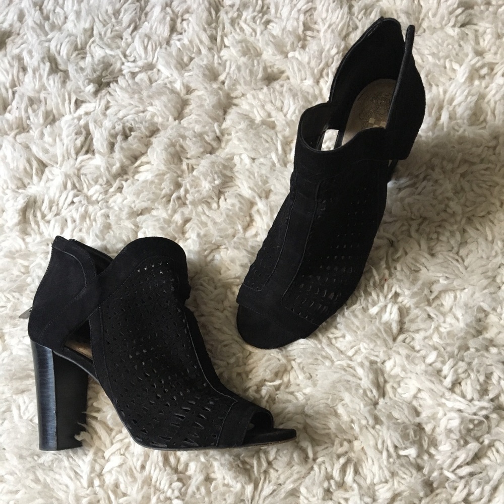 Black Vince Camuto Booties