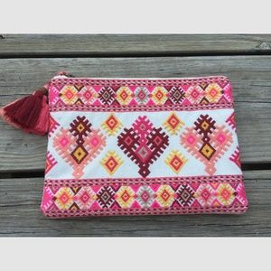 Aztec Pattern LOFT Clutch