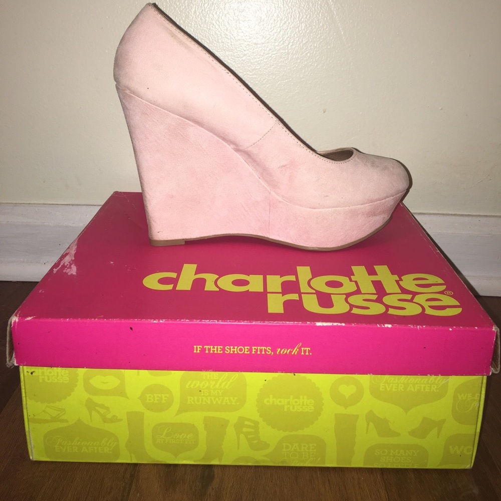 Powder Pink Wedges