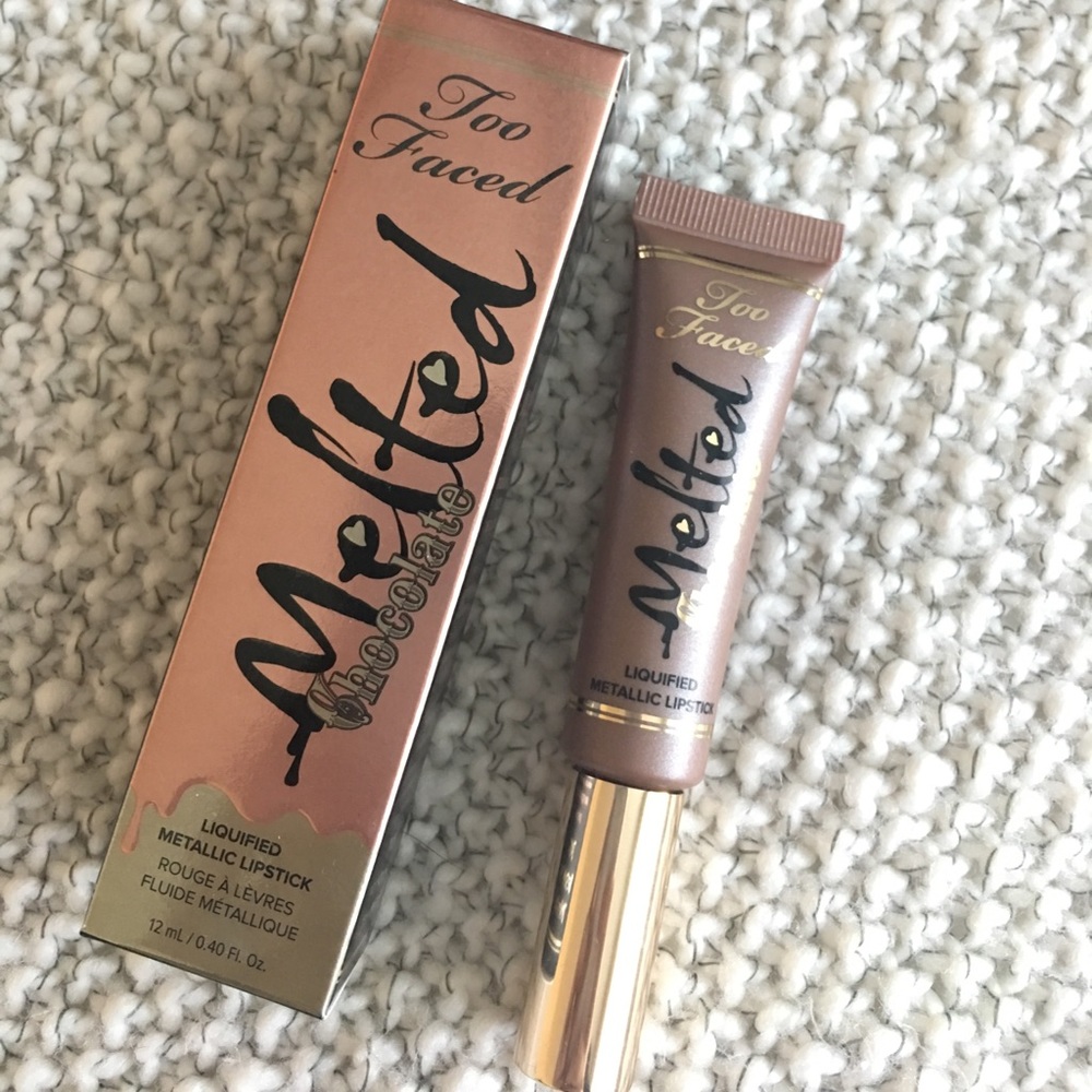 Used too faced melted chocolate