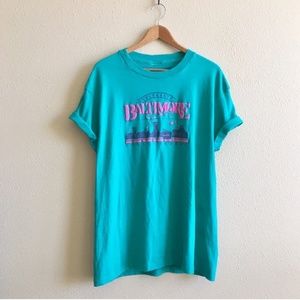 One Of A Kind Vintage Baltimore Cut Out T Shirt