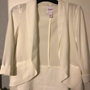 Candies cream blazer