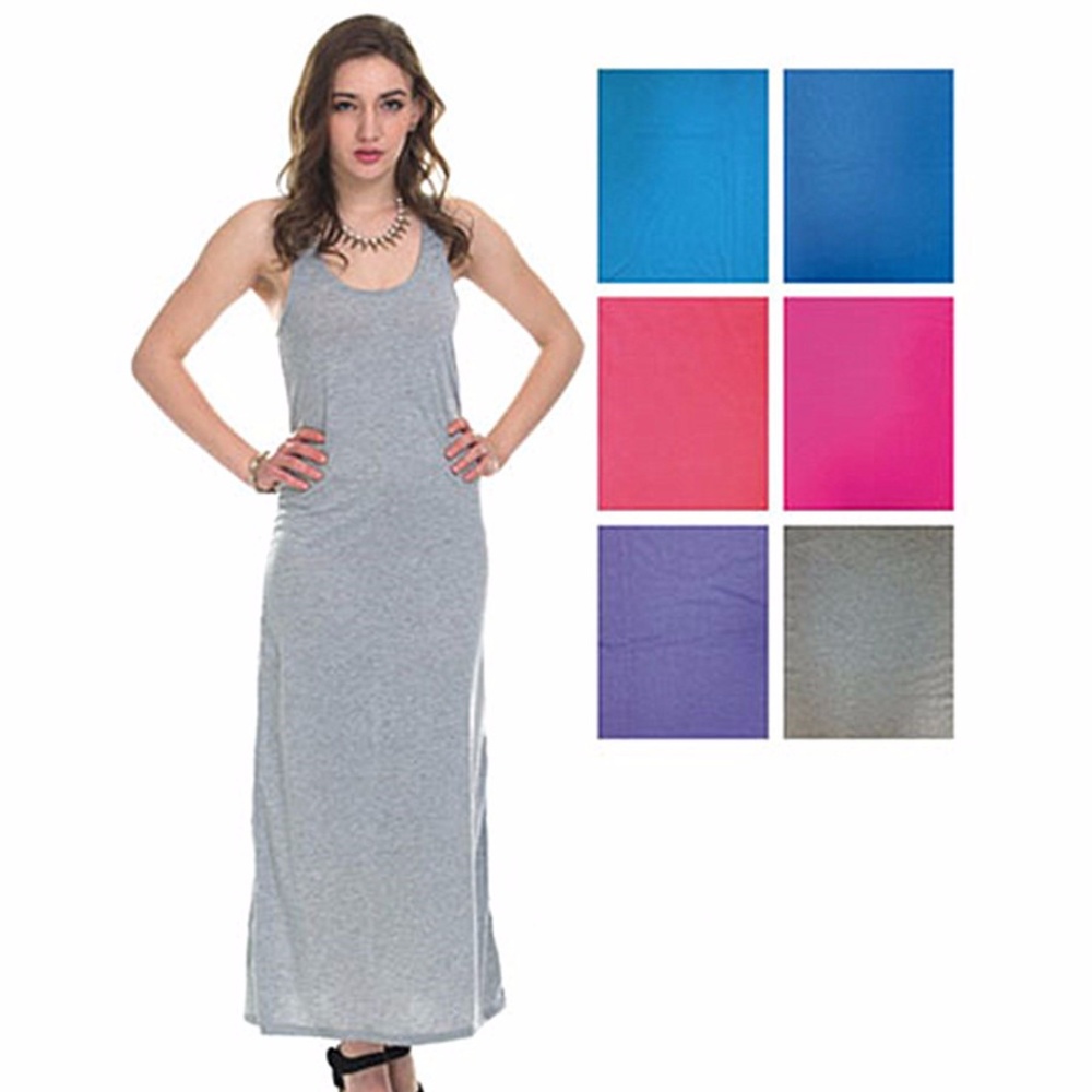 Women's t-shirt maxi dress (3280BP)