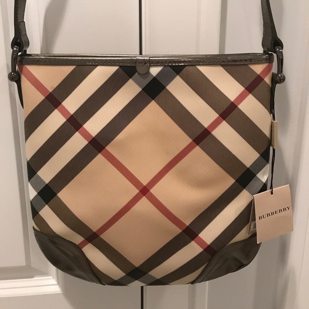 Brand New Burberry messenger bag