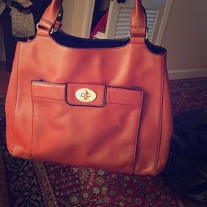 Kate Spade Chestnut Brown Leather Bag ♠️ 💼