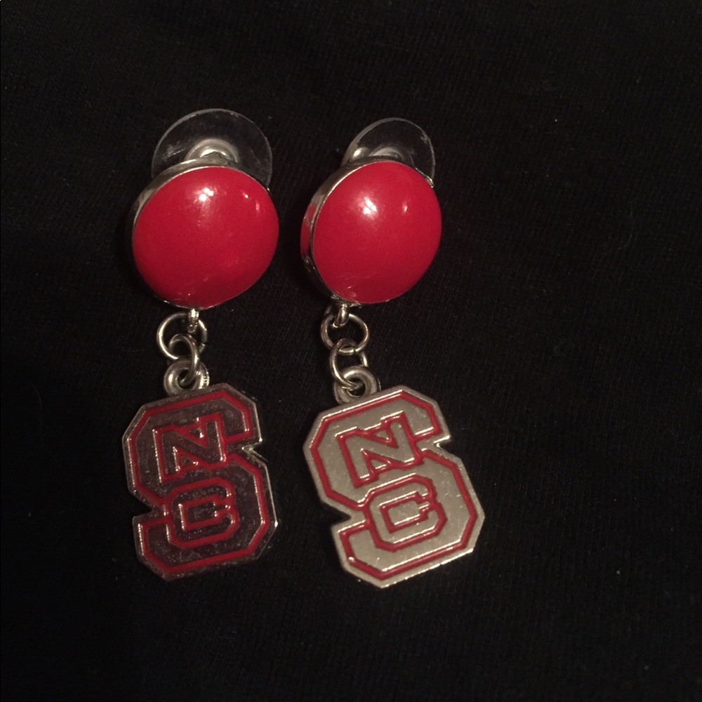 NC STATE earrings