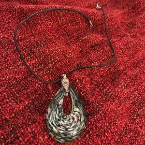 Necklace with beautiful pendant !