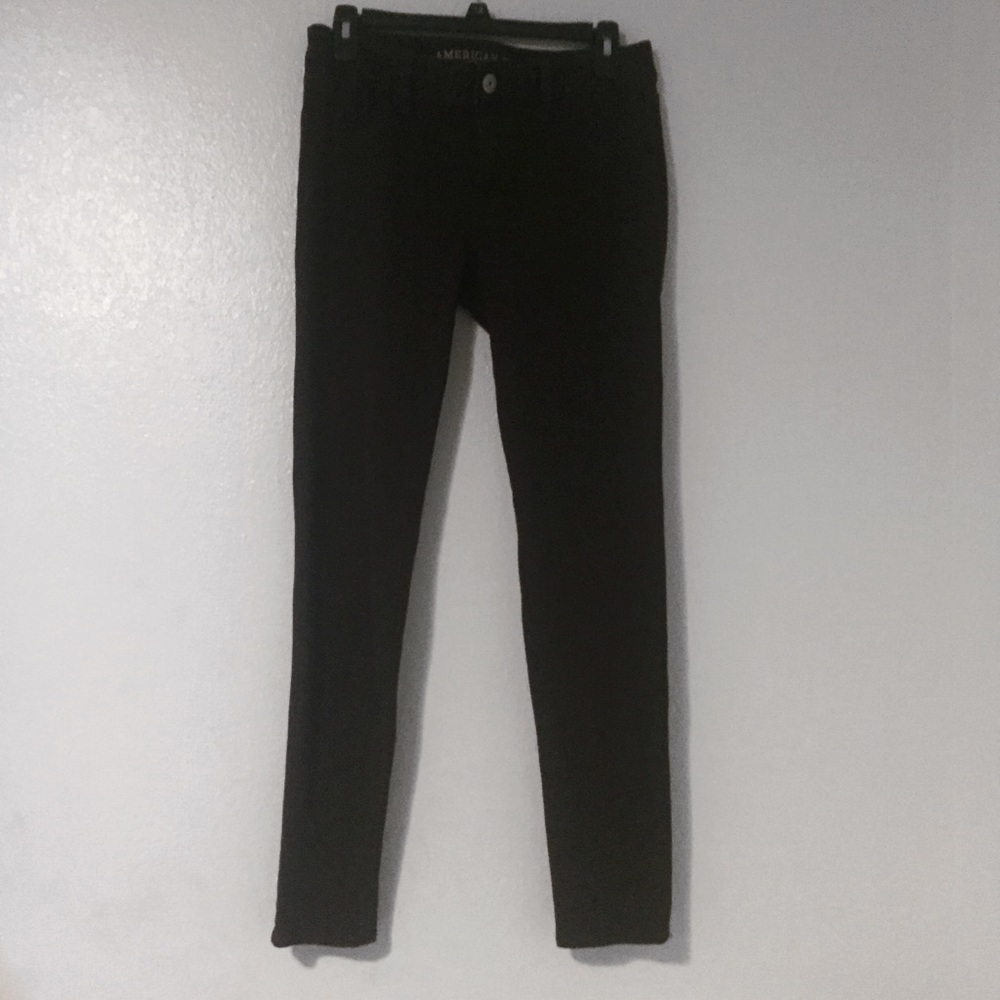American Eagle Jeggings Maroon / Plum