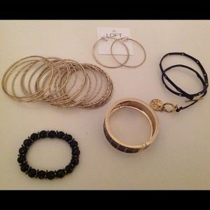 Black and Gold Jewelry Bundle