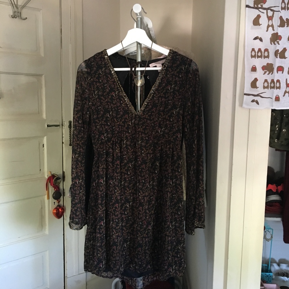 Beaded Mini Dress