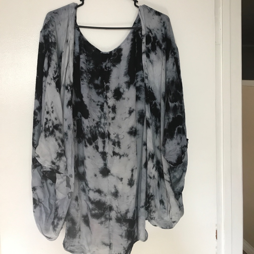 Tie-Dye coverup.
