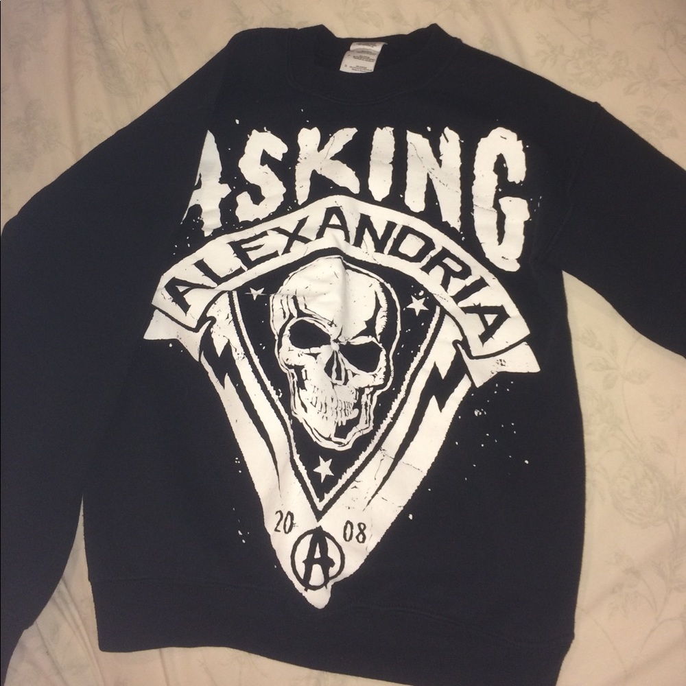 Asking Alexandria crewneck sweater