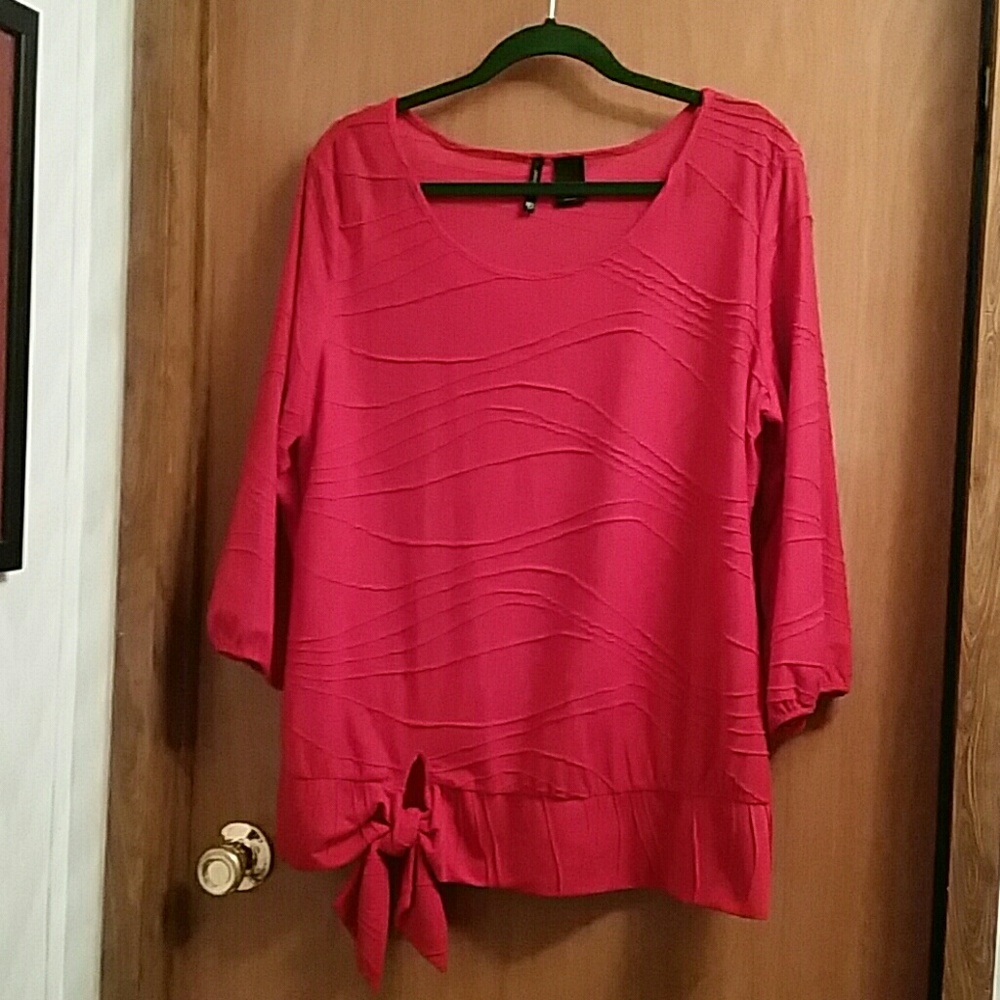 Red New Directions Top