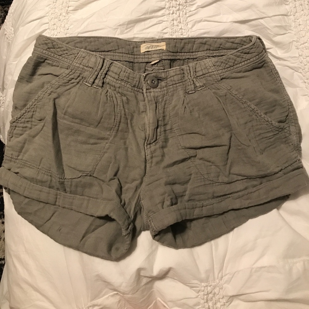 Green Aerie Shorts