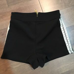 HOT PANTS with white laced sides!!