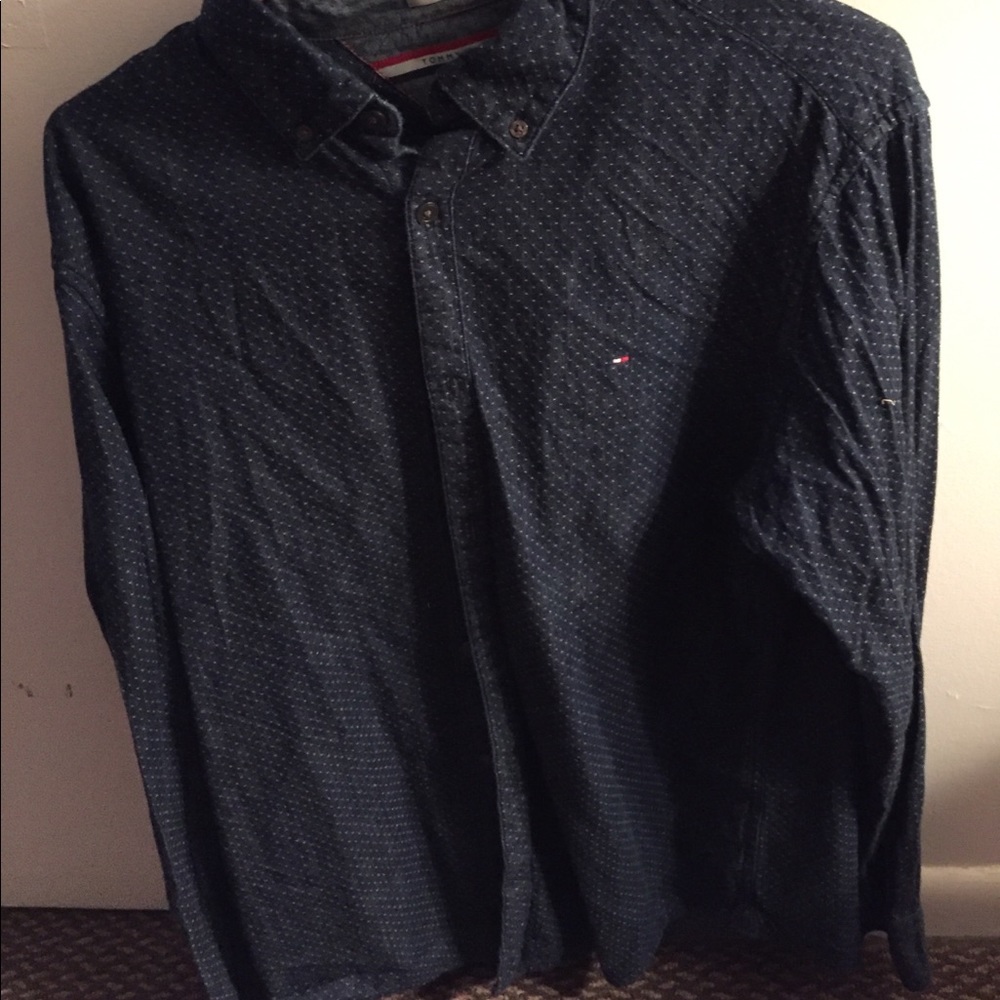 Tommy Hilfiger polka dot shirt