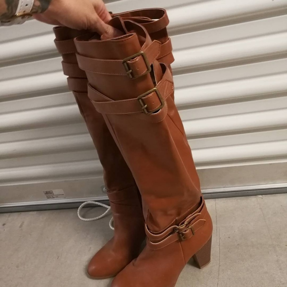 Knee-high boots