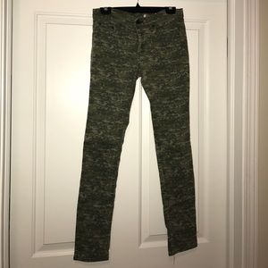 Rag & Bone Army Patterned Jeggings