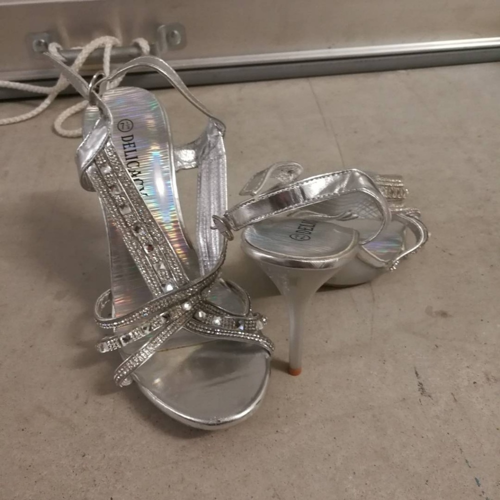 Silver Stilettos