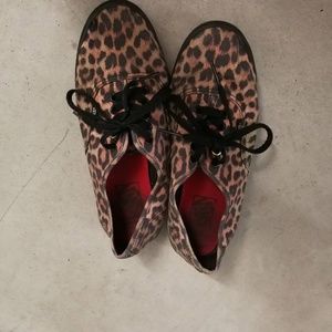 Leopard Print Vans