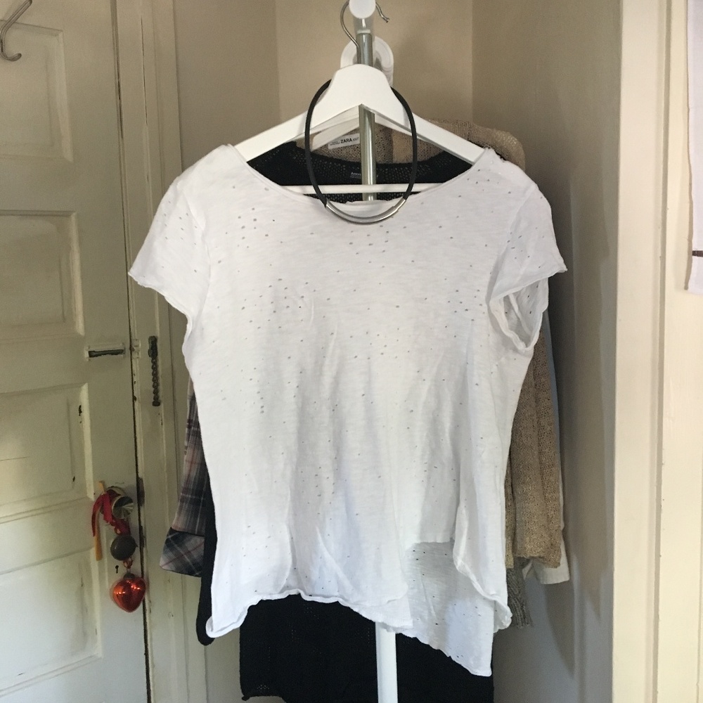 Distressed T Shirt