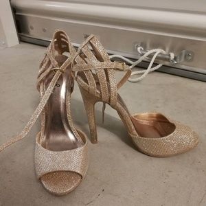 Rosegold Bridal Stilettos