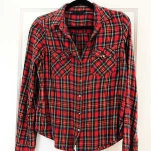 Topshop Plaid Flannel