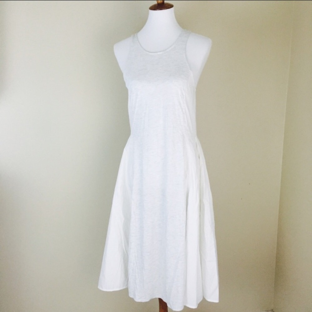 White GAP Racerback Dress