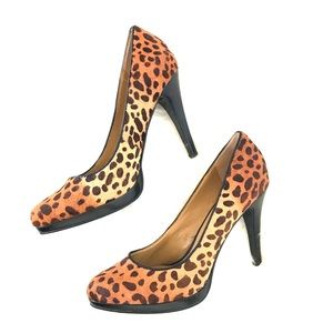 Nine West Leopard Print Pumps