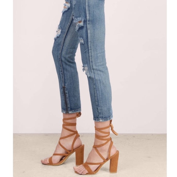 NWT Tobi Distressed Skinnies - Picture 3 of 8